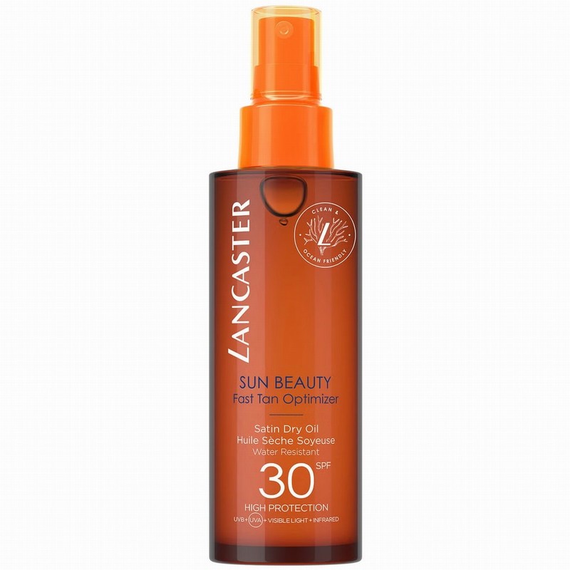 Lancaster Sun Beauty Fast Tan Optimizer Satin Dry Oil SPF30 150m