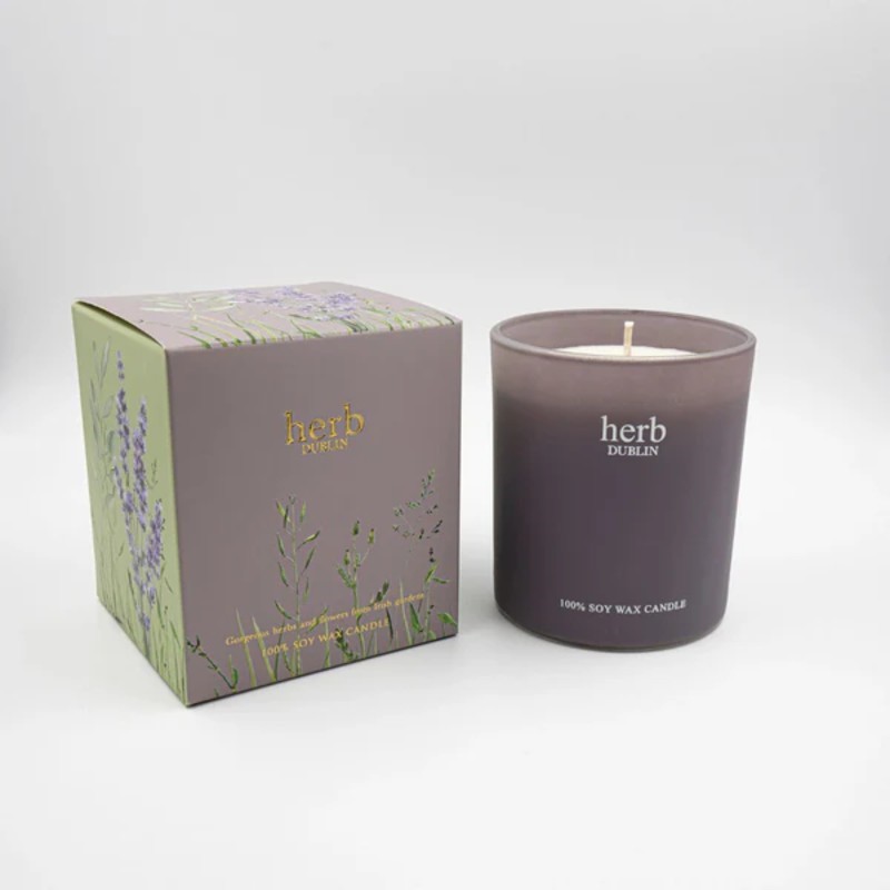 Herb Dublin Lavendar and Fresh Rosemary Wax Candle 235g